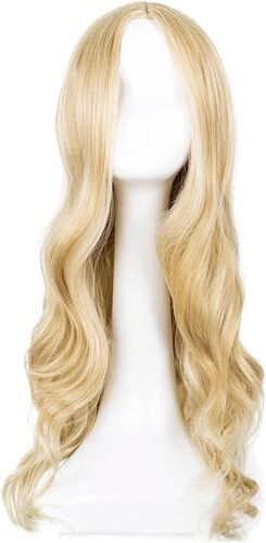 Kalanka-Perruque Blonde, 27¿¿ Perruque Blonde Femme, Perruque Femme Longues Ondulée, Perruques Pour Cosplay Tenue Fête