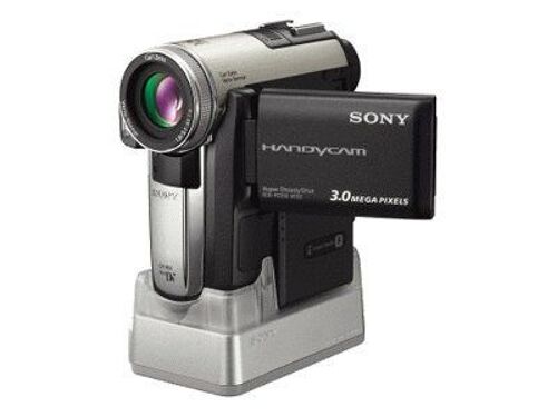 Sony Handycam DCR-PC350E - Caméscope - 3.3 MP - 10x zoom optique - Carl Zeiss - Mini DV