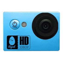 Ryval Y6L - Caméra de poche - fixable - 1080p / 15 pi/s - 5.0 MP - sous-marin - bleu