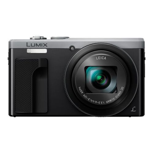 Panasonic Lumix DMC-TZ81 - Appareil photo numérique - compact - 18.1 MP - 4K / 25 pi/s - 30x zoom optique - Leica - Wi-Fi - argent