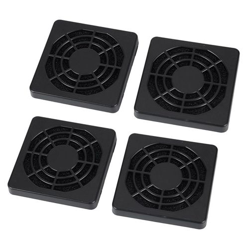 Couverture De Grille De Protection De Filtre Anti-Poussière Pour Ventilateur De Boîtier De Pc De 50mm 4 Pièces