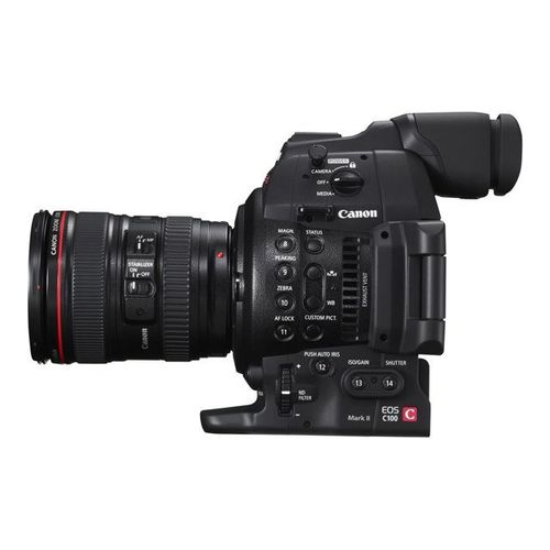 Canon EOS C100 Mark II - Caméscope - APS-C - 1080p - 9.84 MP - corps uniquement - carte Flash - Wi-Fi