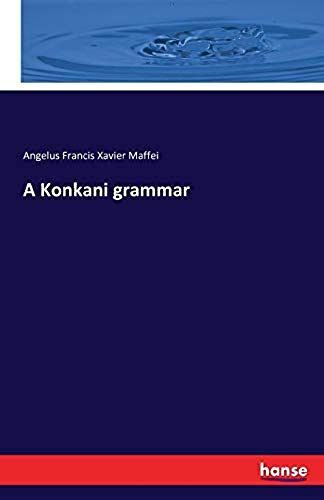 A Konkani Grammar