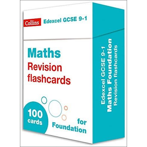 Collins Gcse 9-1 Revision - New Edexcel Gcse 9-1 Maths Foundation Revision Flashcards