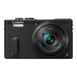 Panasonic Lumix DMC-TZ60 - Appareil photo numérique - compact - 18.1 MP - 30x zoom optique - Leica - Wi-Fi, NFC - noir