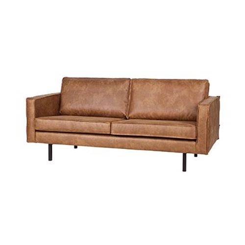Canapé 2,5 Places 190x86x85 Cm En Cuir Cognac - Tarvo