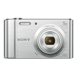 Sony Cyber-shot DSC-W800 - Appareil photo numérique - compact - 20.1 MP - 720 p - 5x zoom optique - argent