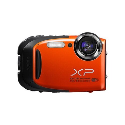 Appareil photo Compact compact - 16.4 MP - 5x zoom optique - Fujinon - Wi-Fi - sous-marin jusqu'à 10 m - orange