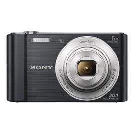 Appareil photo Compact Sony Cyber-shot DSC-W810 NoirW810 - Appareil photo numérique - compact - 20.1 MP - 720 p / 30 pi/s - 6x zoom optique - noir