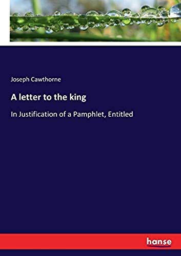 A Letter To The King