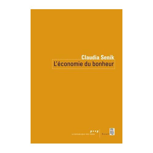 L'economie Du Bonheur