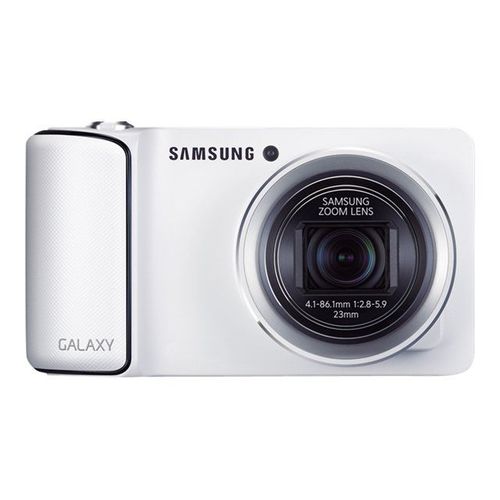 Appareil photo Compact Samsung GALAXY EK-GC110 Blanc Appareil photo numérique - compact - 16.3 MP - 1080p - 21x zoom optique - flash 8 Go - Wi-Fi, Bluetooth - blanc