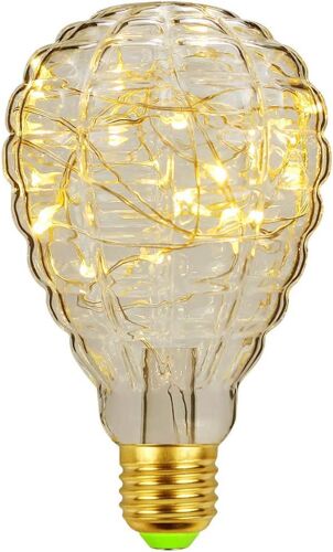 KALANKA-Ampoule LED LightingDesigner RGB Edison, 1,8 W, 220 V, ampoule navette E27 en fil de cuivre, Bomb Warm White, E27 1.80W 240.00V