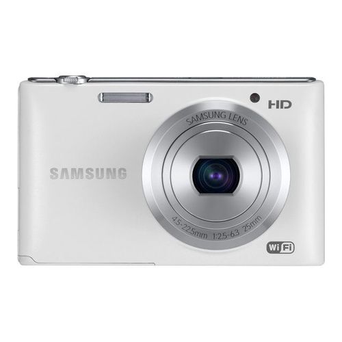 Appareil photo Compact Samsung SMART Camera ST150F Blanc compact - 16.2 MP - 720 p - 5x zoom optique - Wi-Fi - blanc