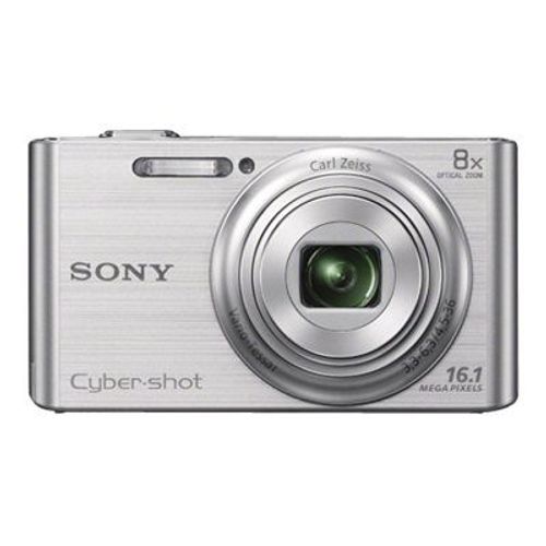 Appareil photo Compact Sony Cyber-shot DSC-W730 ArgentW730 - Appareil photo numérique - compact - 16.1 MP - 720 p - 8x zoom optique - Carl Zeiss - argent