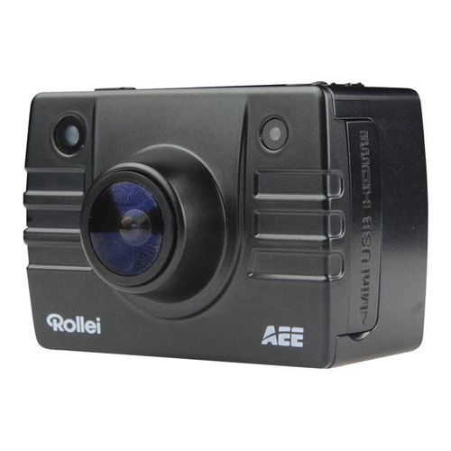 Rollei Bullet 5S - Ski Edition - caméra de poche - fixable - 1080p - 14.0 MP - sous-marin jusqu'à 60 m - noir