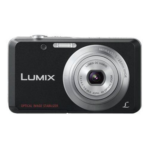 Appareil photo Compact Panasonic Lumix DMC-FS28 Noir Appareil photo numérique - compact - 14.1 MP - 720 p - 4x zoom optique 70 Mo - noir