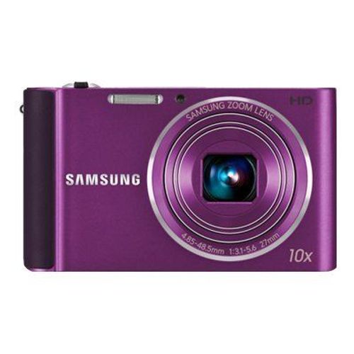 Samsung ST200F - Appareil photo numérique - compact - 16.1 MP - 720 p - 10x zoom optique 25 Mo - Wi-Fi - lie-de-vin