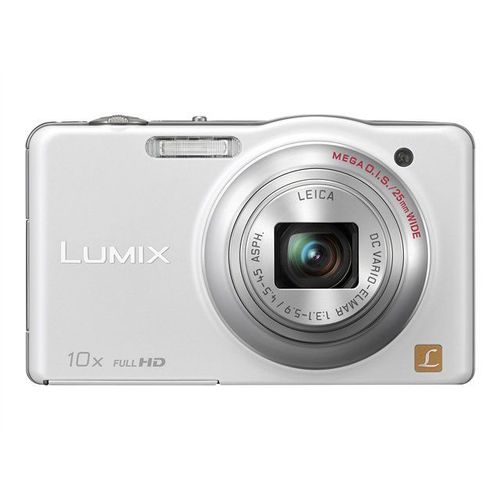 Panasonic Lumix DMC-SZ7 - Appareil photo numérique - compact - 14.1 MP - 10x zoom optique - Leica 70 Mo - blanc