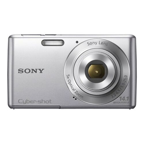 Appareil photo Compact Sony Cyber-shot DSC-W620 ArgentW620 - Appareil photo numérique - compact - 14.1 MP - 720 p - 5x zoom optique - argent