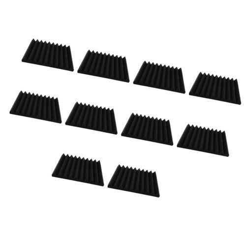 Mousse acoustique pour Absorption de bruit, 10 pièces, 30x30cm, équipement de musique pour Studio