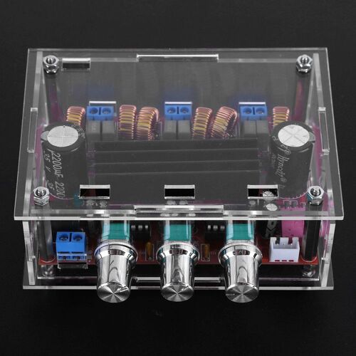 Carte d'amplificateur numérique DC12V-24V, 50W + 100W, réglage du Volume, pièces de rechange, accessoires Audio