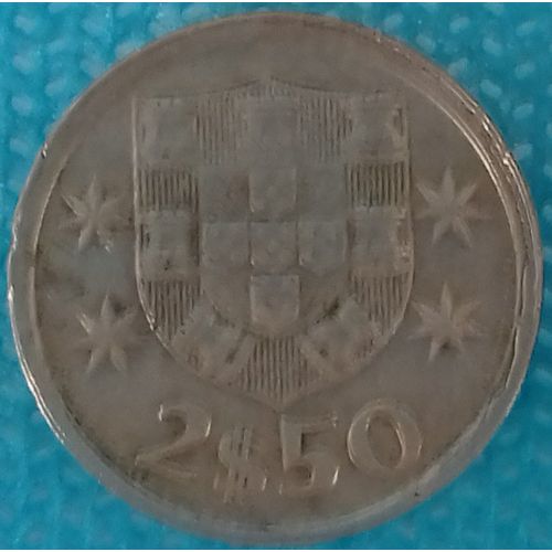 Pièce De Monnaie Pièce Monnaie Portugal 1977 2,50 $