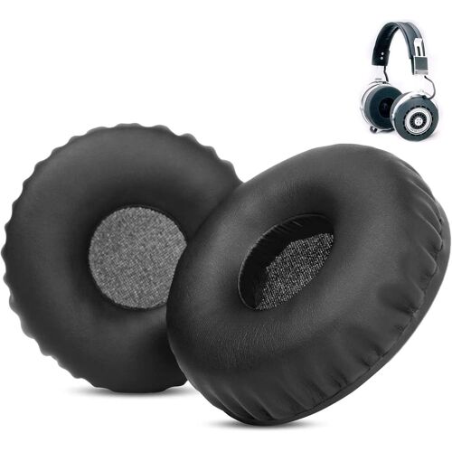 KAL-Professionnel Coussinets D'Oreille De Rechange Compatibles Avec Koss Hv1 Hv1A Hv/1Hv/1A Hv 1A Headphones Coussinets D'Oreille En Cuir Protéiné Et Mousse À Mémoire De Forme