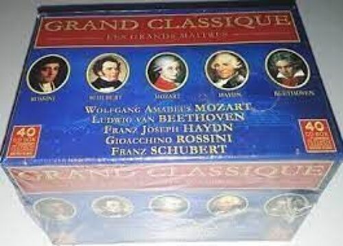 Grands Classique - Les Grands Maitres - Coffret 40 Cd