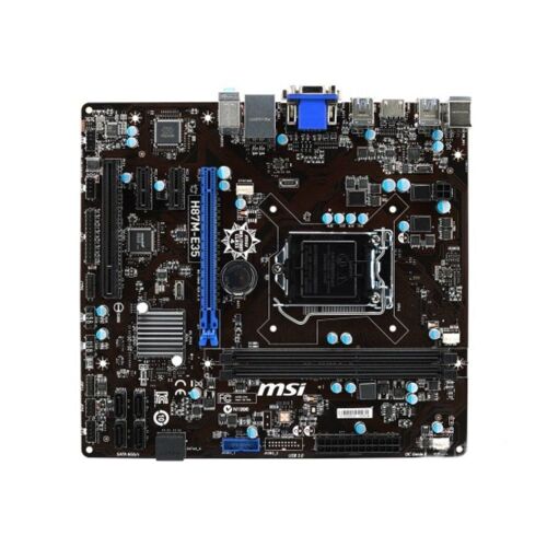 Carte mère MSI H87M-E35 Intel H87 LGA 1150 DDR3 16GB Micro ATX