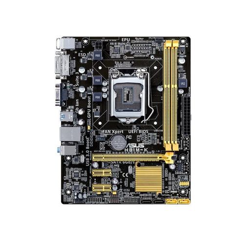 Carte mère ASUS H81M-K Intel H81 LGA 1150 DDR3 16GB Micro ATX