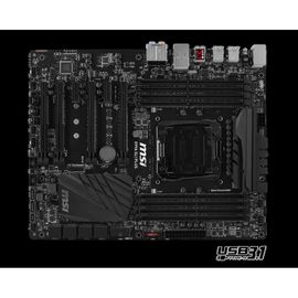 Carte mère MSI X99A SLI PLUS Intel X99 LGA 2011-V3 DDR4 128GB ATX