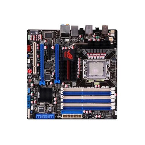 Carte mère ASUS Rampage II Gene Intel X58 LGA 1366 DDR3 24GB Micro ATX