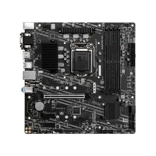 Carte mère MSI B460M PRO-VDH Intel B460 LGA 1200 DDR4 128GB Micro ATX