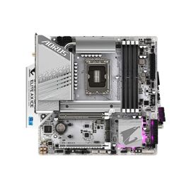 Carte mère GIGABYTE Z790M AORUS ELITE AX ICE Intel Z790 LGA 1700 DDR5 192GB Micro ATX