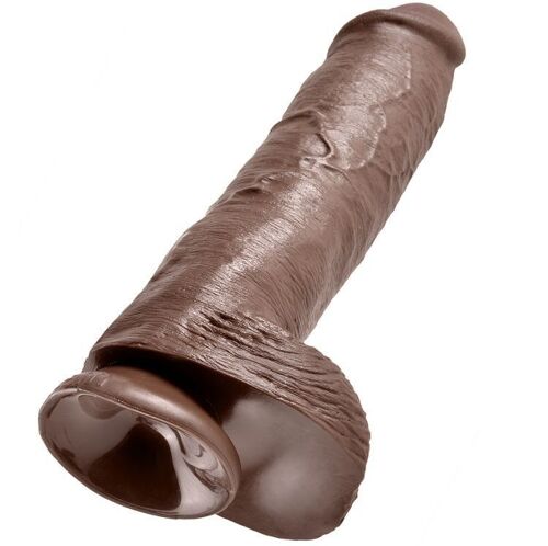 11 Cock Brown With Balls 28 Cm