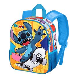 Sac à dos 3D Petit - Disney Lilo et Stitch Skater - Jaune - Taille Unique