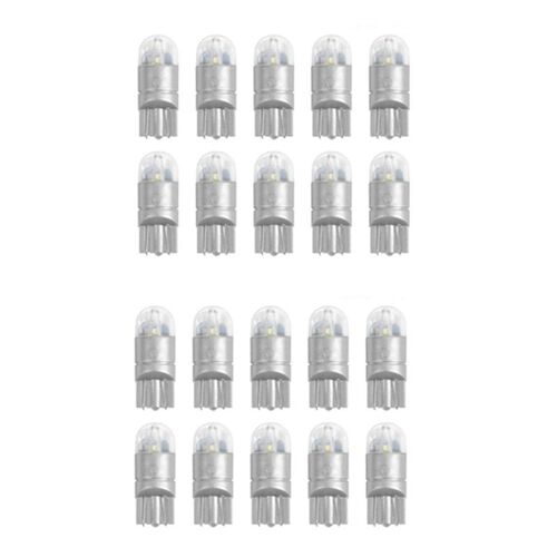 Ampoule Led Blanche Canbus, Marqueur Latéral Pour Planificateur Breton, T10, 168, 194, W5w, 6000k, 20 Pièces