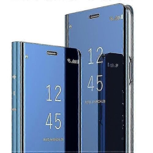 Coque Samsung Galaxy S10e (5,8""), Étui Miroir À Rabat Intelligent Avec Fonction Support Antichoc Pour Gal