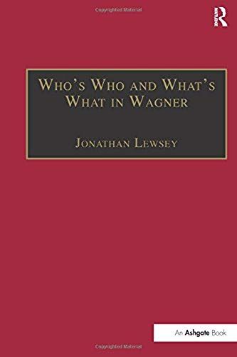 Who's Who And What's What In Wagner
