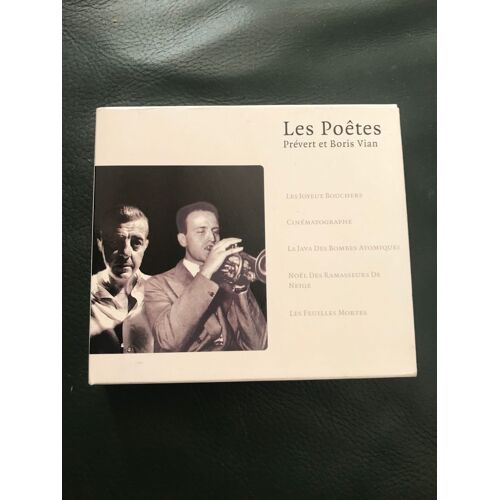 Coffret 2 Cd Les Poètes Prevert Et Boris Vian - 30 Chansons (Je Bois, Barbara, …) - Weton Wesgram - 2007