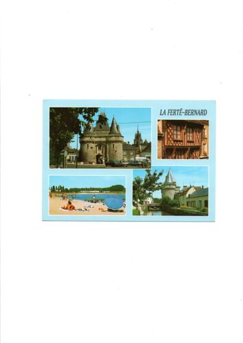 La Ferté-Bernard (Sarthe 72) - La Porte De La Ville . Vieille Maison. Le Plan D'eau Et Le Canal.