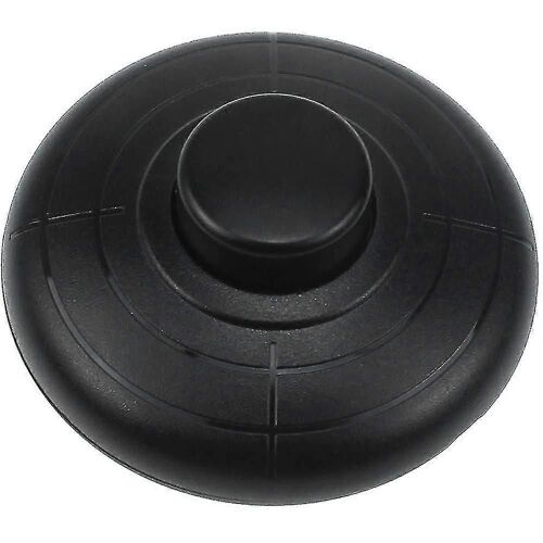 Lampe Standard Ronde Compatible Avec Interrupteur À Pédale En Ligne, Lampe De Sol Et De Table Ronde Compatible Avec Interrupteur À Pédale En Ligne - Noir