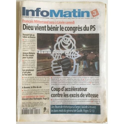 Info Matin 221
