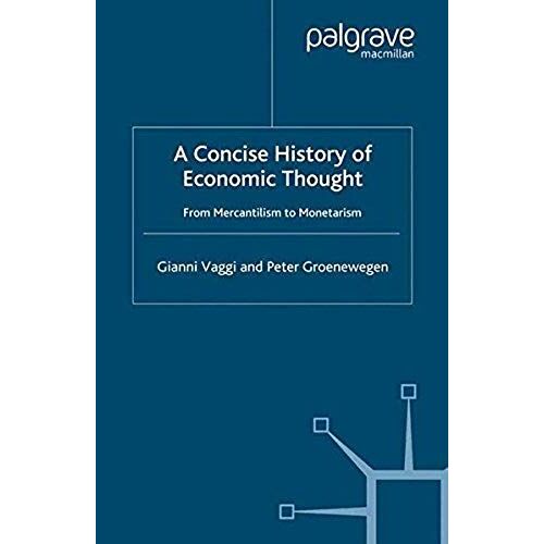 A Concise History Of Economic Thought
