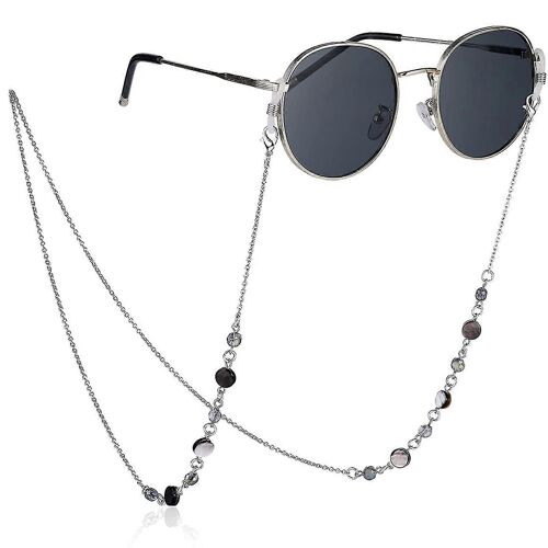 Chaîne De Lunettes De Lecture Compatible Avec Les Femmes, Cordons De Lunettes, Perles, Sangles De Lunettes, Support De Lunettes, Cordon De Retenue Pour Masque