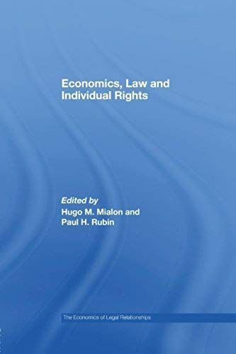 Economics, Law And Individual Rights