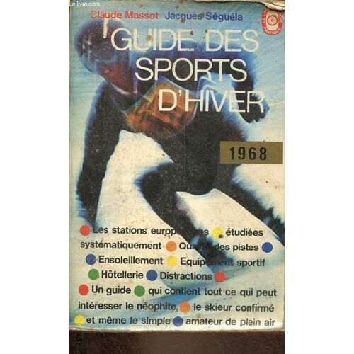 Guide Des Sports D Hiver 1968.