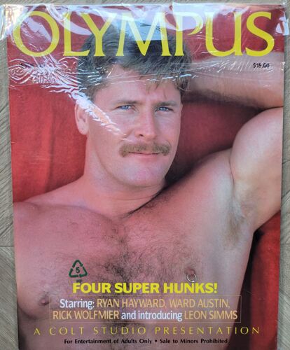 Gay Revue Magazine Olympus N°13 Colt Studio Four Super Hunks.