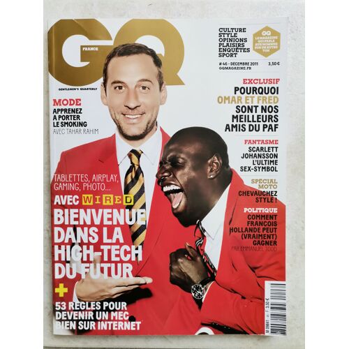 Gq Gentlemen's Quaterly France No 46